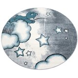Ayyildiz Carpets Modra/siva otroška preproga ø 120 cm Kids – | Shoptok.si