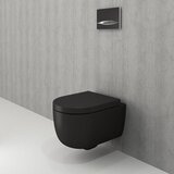 Bocchi v-tondo wc šolja konzolna 49cm crna mat 1417-004-0129 Cene