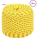  Višenamjensko pomoćno uže 6 mm 25 m Žuta PP | shoptok.hr