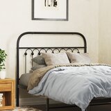The Living Store Kovinsko posteljno vzglavje črno 100 cm - Vzglavje, (21660063) | Shoptok.si