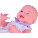  Sretna beba lutka u ljubičastom džemperu i šeširu, 40 cm | shoptok.hr