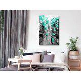  Slika - Paris Rendez-Vous (1 Part) Vertical Green 40x60 | shoptok.hr