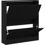  Ormar za cipele Crni hrast 80 x 21 x 87,5 cm Konstruirano drvo | Eponuda.ba
