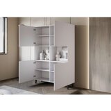 Livetastic VISOKA KOMODA, bela | Shoptok.si