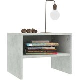  Noćni ormarići od iverice 2 kom siva boja betona 40x30x30 cm | shoptok.hr