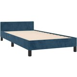 Okvir za krevet bez madraca tamnoplavi 80x200 cm baršunasti | shoptok.hr