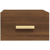  Zidni noćni ormarić boja smeđeg hrasta 35 x 35 x 20 cm | shoptok.hr