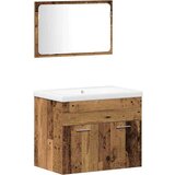  Komplet za shranjevanje 4 pcs Konstruiran les - - Rjava - 66.6 - 30 x 30 x 130 cm - 2025-vidaXL-Uvoz_2 | Shoptok.si