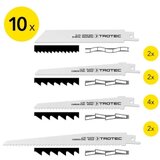 Trotec List sabljaste pile set drvo / metal / plastika, 10 komada | Eponuda.ba