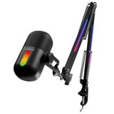  Mikrofon gaming RAMPAGE ARPEJ Black RGB Stand Desktop | Eponuda.ba