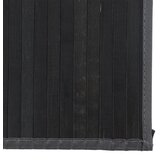  Tepih pravokutni crni 80 x 1000 cm od bambusa | Eponuda.ba