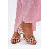 S. BARSKI Transparent Heeled Sandals D&A | Shoptok.si