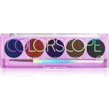 J.Cat Beauty ColorScope paleta za lice s kistom nijansa 104 Deep 5 g Cijene