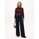 Tommy Hilfiger Pulover mornarska / rdeča / burgund / bela | Shoptok.si