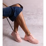 Gemre Pink Fabric Madi Sneakers | shoptok.hr