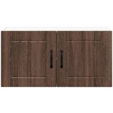 vidaXL Stenska kuhinjska omarica s polico Rjav hrast 80 x 31 x 40 cm | Shoptok.si