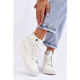 Big Star Fabric Womens High Sneakers LL274445 White | shoptok.hr