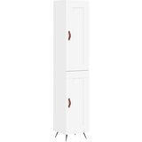 Maison Chic Visoka omara - Komoda - Predalnik bela 34,5x34x180 cm inženirski les, (21721829) | Shoptok.si