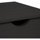 Mobilni ormar Crna 34 x 39 x 65,5 cm Čvrsto borovo drvo | Eponuda.ba