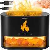  10W difuzor dekorativni LED RGB kamin 250ml vlažilec zraka USB | Shoptok.si