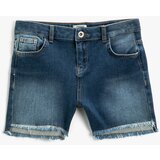 Koton Shorts - Blue - Normal Waist | shoptok.hr