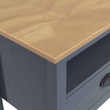 TV omarica Hill siva 110x40x47 cm trdna borovina, (20622224) | Shoptok.si
