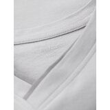 Ombre Men's T-shirt with contrasting inserts and crew neckline - light grey | Shoptok.si