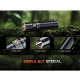 Fenix E28RV20 - led prigušiva punjiva baterijska lampa led/usb IP68 1700 lm 260 h | Eponuda.com