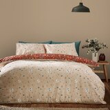 Catherine Lansfield Opečnato oranžna podaljšana posteljnina za zakonsko posteljo 230x220 cm Enchanted Twilight Animals – | Shoptok.si