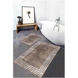 Mila Home Rjave žametne kopalniške preproge v kompletu 2 ks 60x100 cm – | Shoptok.si