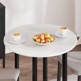 vidaXL Nepremična površina Bela z visokim sijajem 70 x 70 x 1.5 cm | Shoptok.si