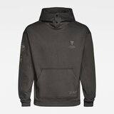 G-star Sweatshirt - Sleeve Graphic hooded Sweat dark grey Cene