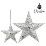 Christmas Planet Christmas bauble 8179 (10 cm) Srebrna | shoptok.hr