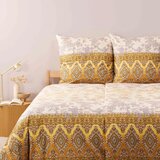 Bassetti posteljnina 200/200 cm saten svetlo rumena | Shoptok.si