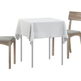  Tkanina za stol Četvrtasti Bijela 140 x 140 cm | shoptok.hr
