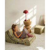 Wigiwama Zelen otroški tabure iz tkanine bouclé/iz šenilje Terrazzo Cloud – | Shoptok.si