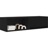 TV ormarići 2 kom crni hrast 100x31x25,5 cm konstruiranog drva | shoptok.hr