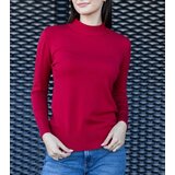 Gemre Red classic loose-fit sweater Essana | Shoptok.si