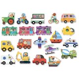 Vilac Magnets magnetna plošča Traffic 3y+ 20 kos | Shoptok.si