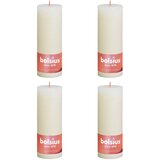 Bolsius rustične debele svijeće Shine 4 kom 190 x 68 mm nježno biserne | shoptok.hr