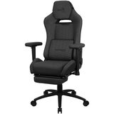 Aero Cool ROYALASHBK Premium Ergonomic Gaming Chair Legrests Aeroweave Technology Black Cijene