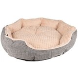 Flamingo zupo octagonal krevet za pse, sivi, 75x65x18 cm Cene
