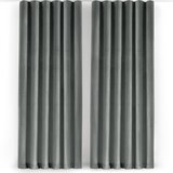 Filumi Siva žametna zavesa za delno zatemnitev 200x270 cm Velto – | Shoptok.si