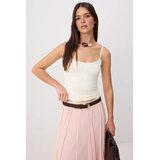 Trendyol ženski top Twoss26Al00086, ecru Cene