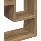 vidaXL Stenska polica Artisan hrast 36x16x90 cm inženirski les | Shoptok.si
