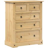  Ladičar Corona 92 x 48 x 114 cm od masivne borovine | shoptok.hr