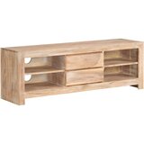 vidaXL tv ormarić od masivnog bagremovog drva 120 x 30 x 40 cm svjetlosmeđi | shoptok.hr