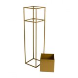  Stalak za cveće 90x24 cm zlatni | Eponuda.com