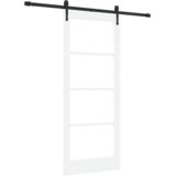  Drsna vrata Bela 83 x 202 cm Les in kovina, (5000121911) | Shoptok.si