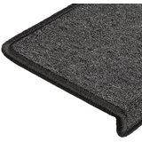  Prostirke za stepenice 15 kom 65x21x4 cm antracit pravokutni rub | shoptok.hr